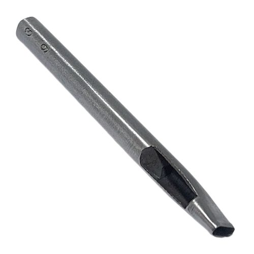 Bőrlyukasztó, lapos, 3 x 9 mm