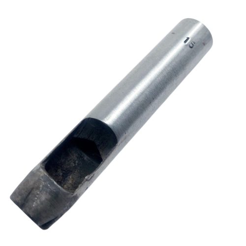 Bőrlyukasztó, formalyukasztó, 4 levelű virágminta 15 mm